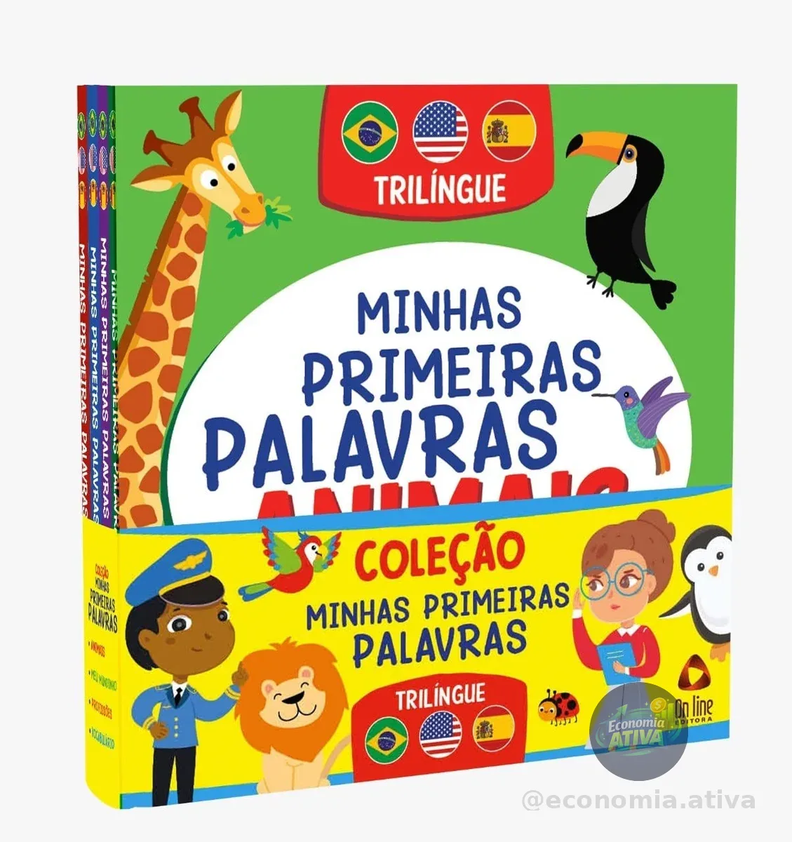 Coleção Minhas Primeiras Palavras | Kit com 4 Livros