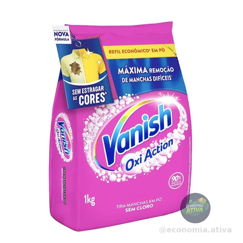 Tira Manchas Em Pó, Multi Power Oxi Action, para Roupas Coloridas 1Kg