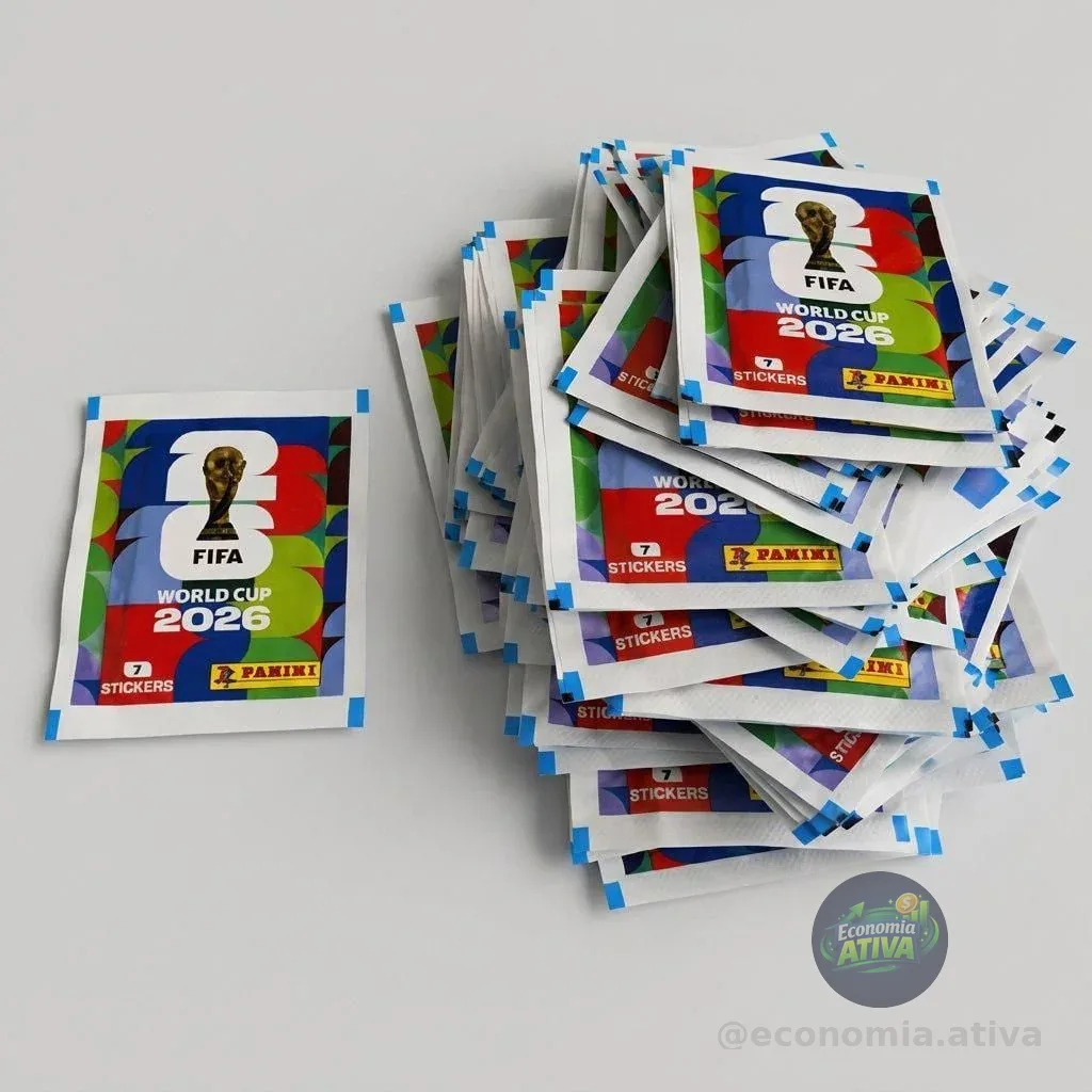 Copa Do Mundo Fifa 2026 Kit 100 Envelopes 700 Figurinhas