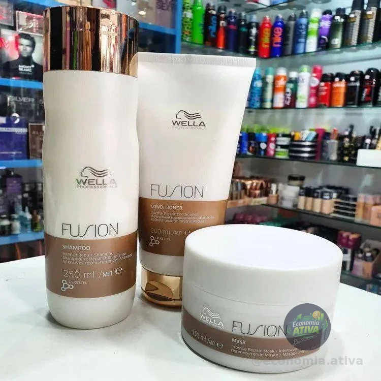 Kit Wella Professionals Fusion Trio (3 Produtos)