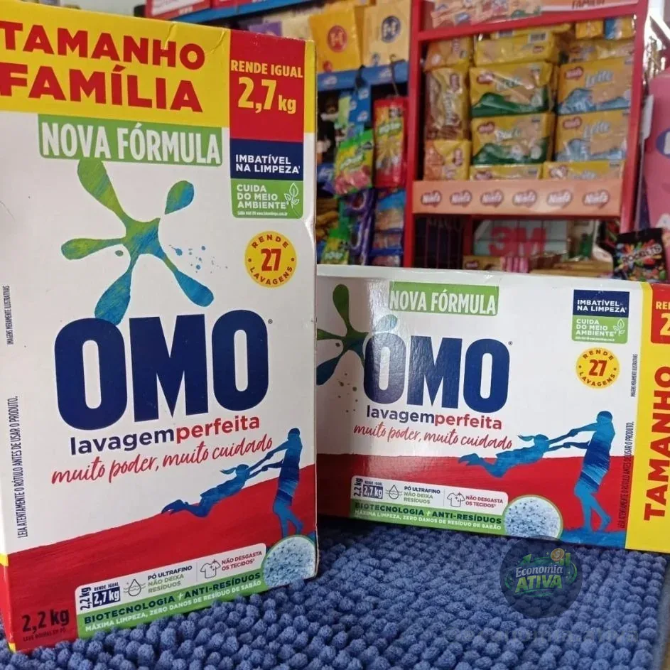 Omo Sabão em Pó Lavagem Perfeita 2,2kg