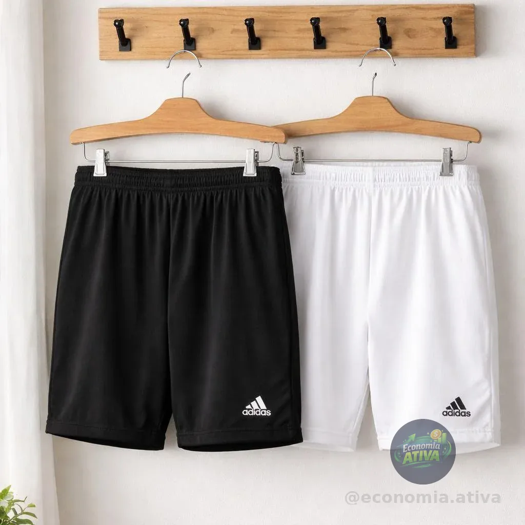 Kit Shorts Adidas Estro 19 2 Peças Masculino