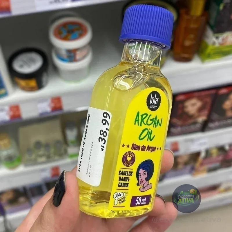 Argan Óleo Reparador 50ml , Lola Cosmetics