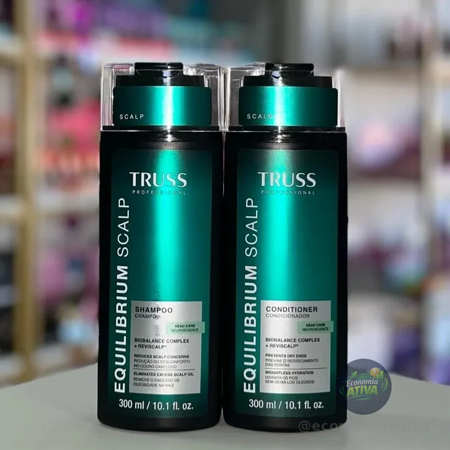 Truss Equilibrium Scalp Kit Shampoo E Condicionador 300ml
