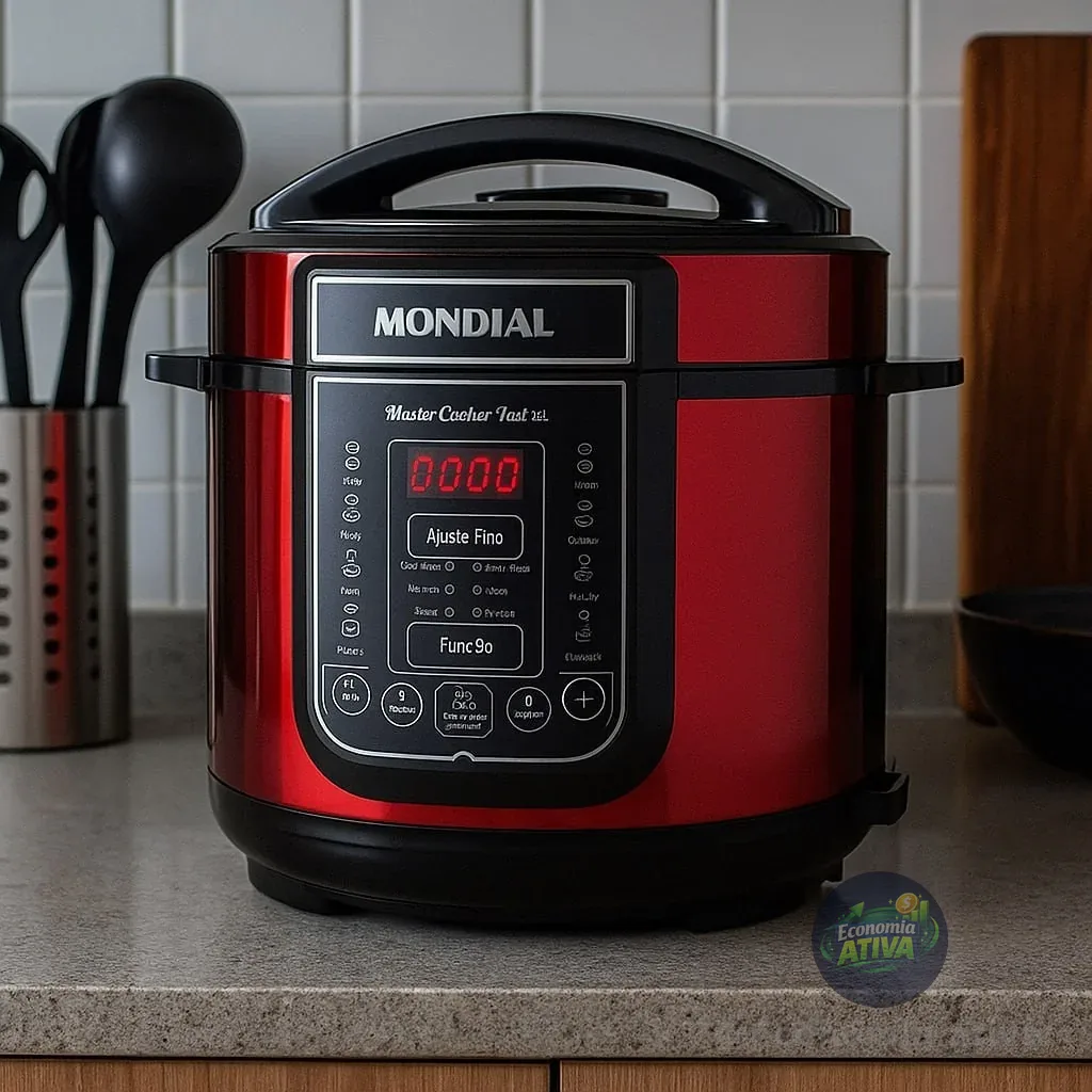 Panela de Pressão Elétrica Digital Mondial PE-39 - 110V