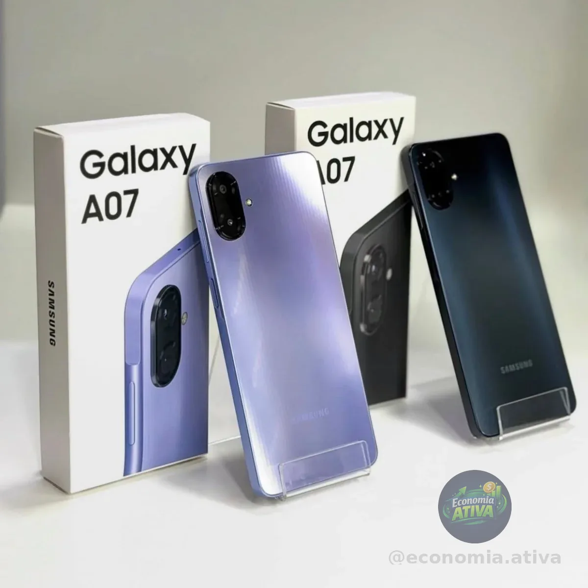 Celular Galaxy A07 Tela 6.7 128GB