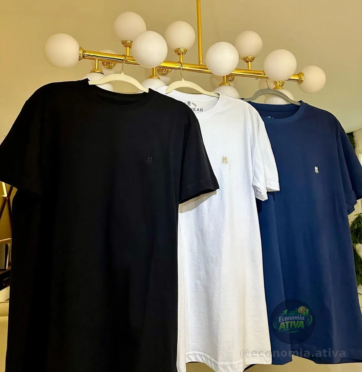 Kit 3 Camisetas Masculinas Polo Wear