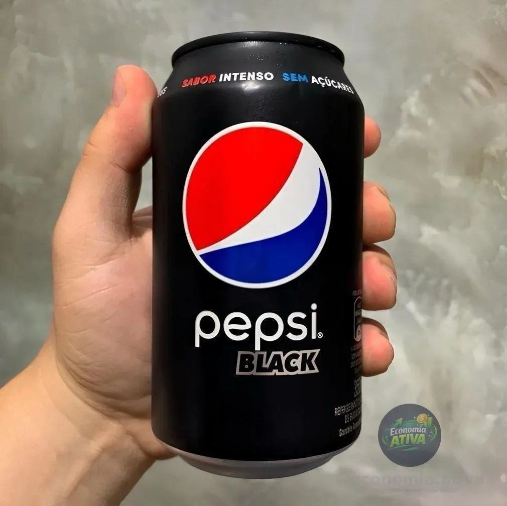 Refrigerante Pepsi Zero BLACK, Lata 350Ml Pack (12 Unidades)
