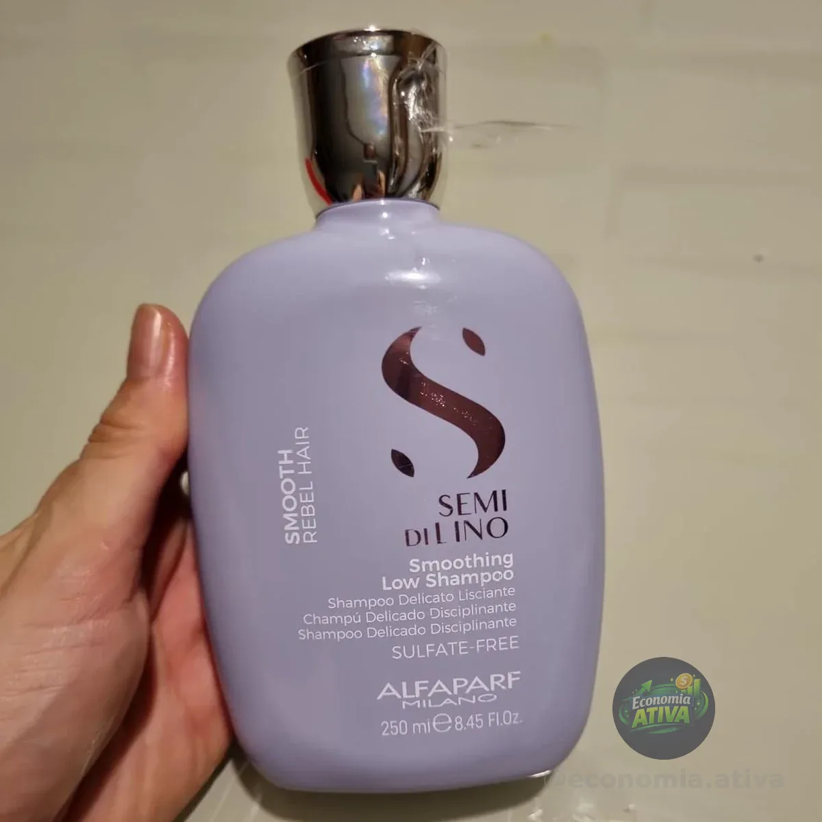 Alfaparf Milano Semi Di Lino Smooth, Shampoo Profissional 250ml