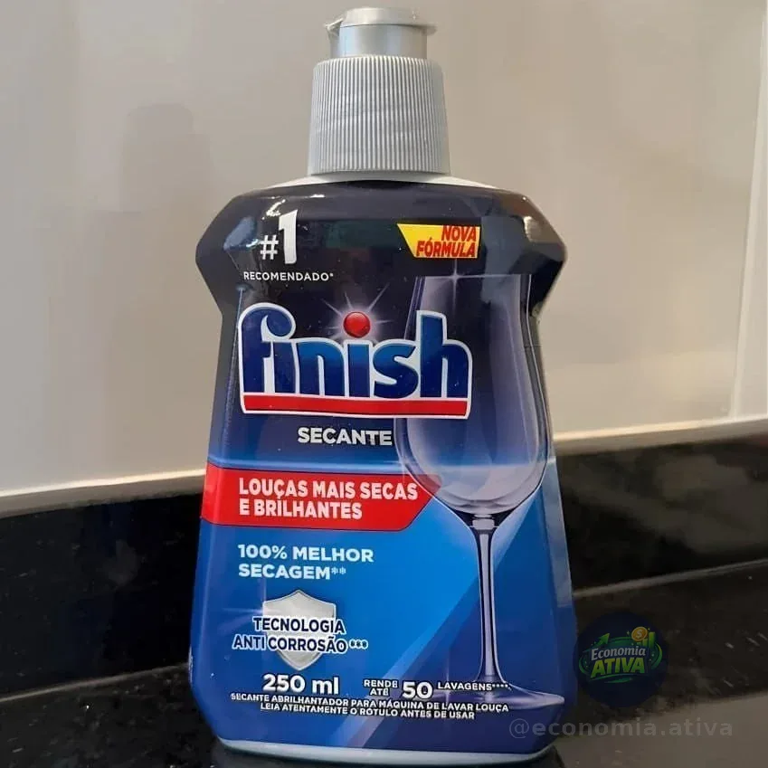 Finish Secante para Lava-Louças e Abrilhantador 250ml