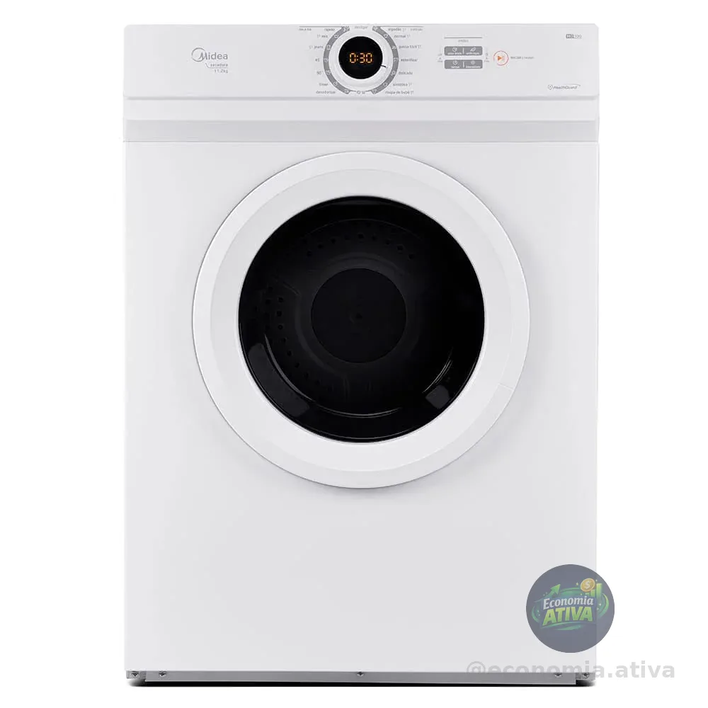 Secadora HealthGuard 11,2kg Midea 220V 60Hz
