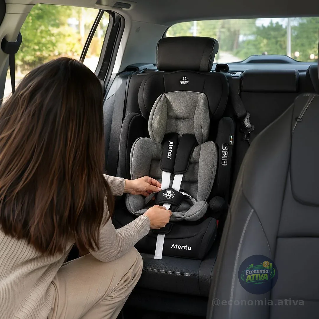 Cadeirinha Infantil Para Carro 9-36kg Passeio Com Segurança (3 cores)