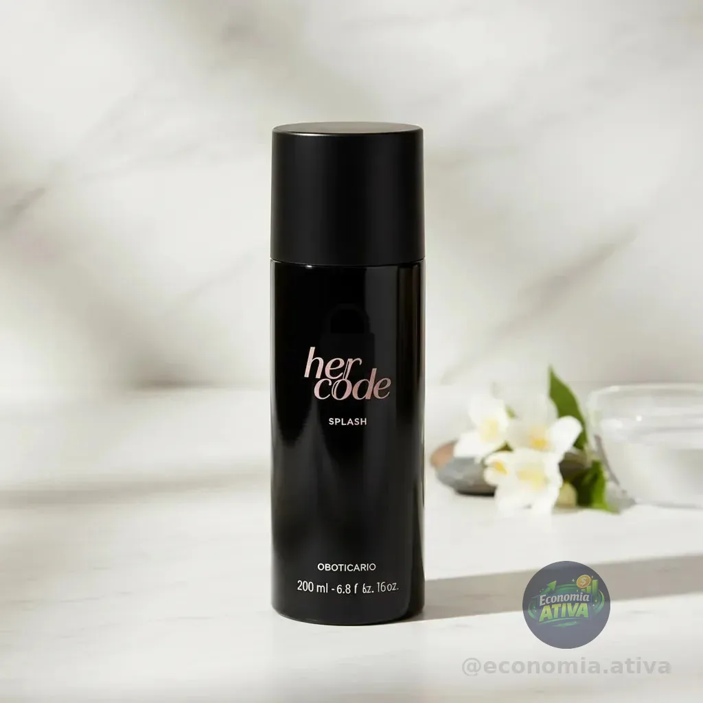 Body Splash Colonia Her Code Tradicional 200ml Oboticario