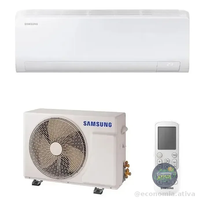 Ar Condicionado Split Hi Wall Samsung Ultra Ai Inverter 9.000 Btus Frio R-32 Branco 220v