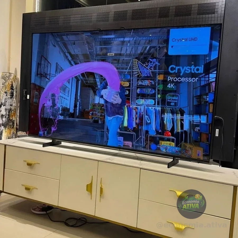 Smart Tv Samsung Led 65 Lh65befh4ggxzd Led Crystal Processor 4k Uhd Tizen 110v/220v