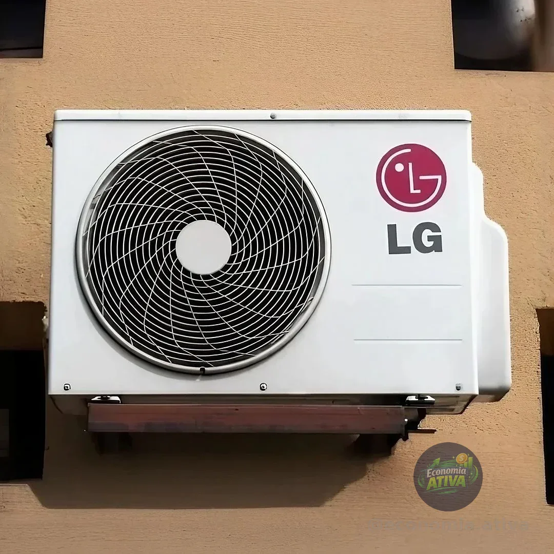 Ar Condicionado Split Inverter 12.000 Btus LG Dual Compact +IA Frio S3-Q12JAQAL - 220 Volts