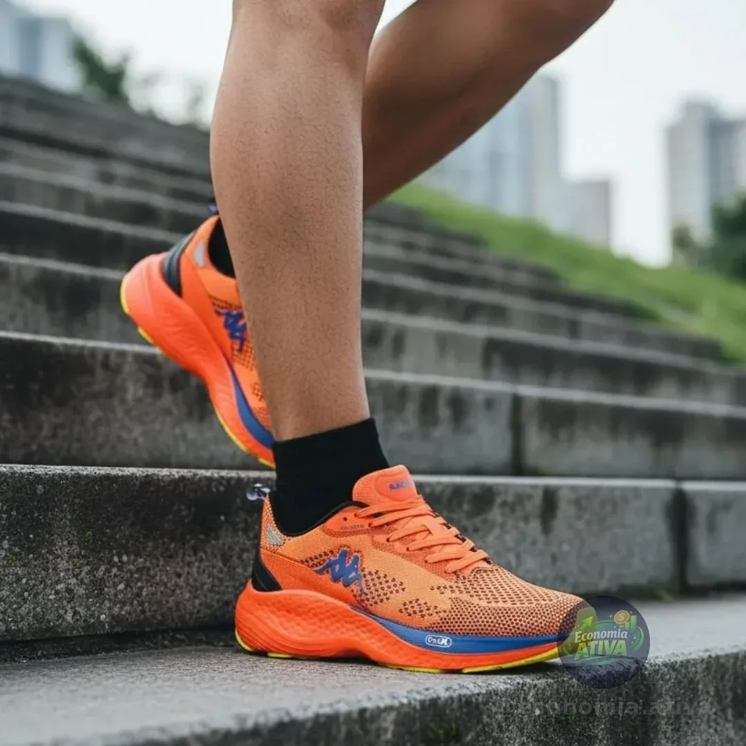 Tênis Kappa Pulse Rx Unissex Corrida Conforto