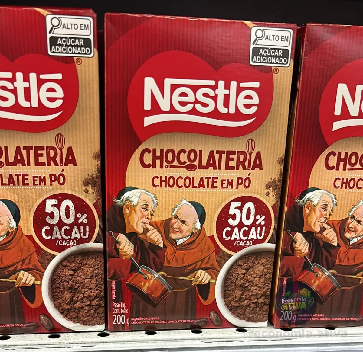 Nestlé Chocolate Em Pó Dois Frades 200G