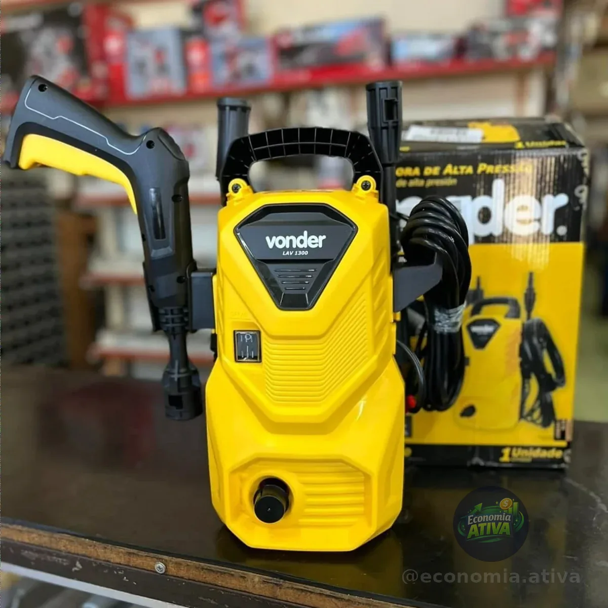 Lavadora De Alta Pressão Lav1300 Libras Vonder 1.300lbf