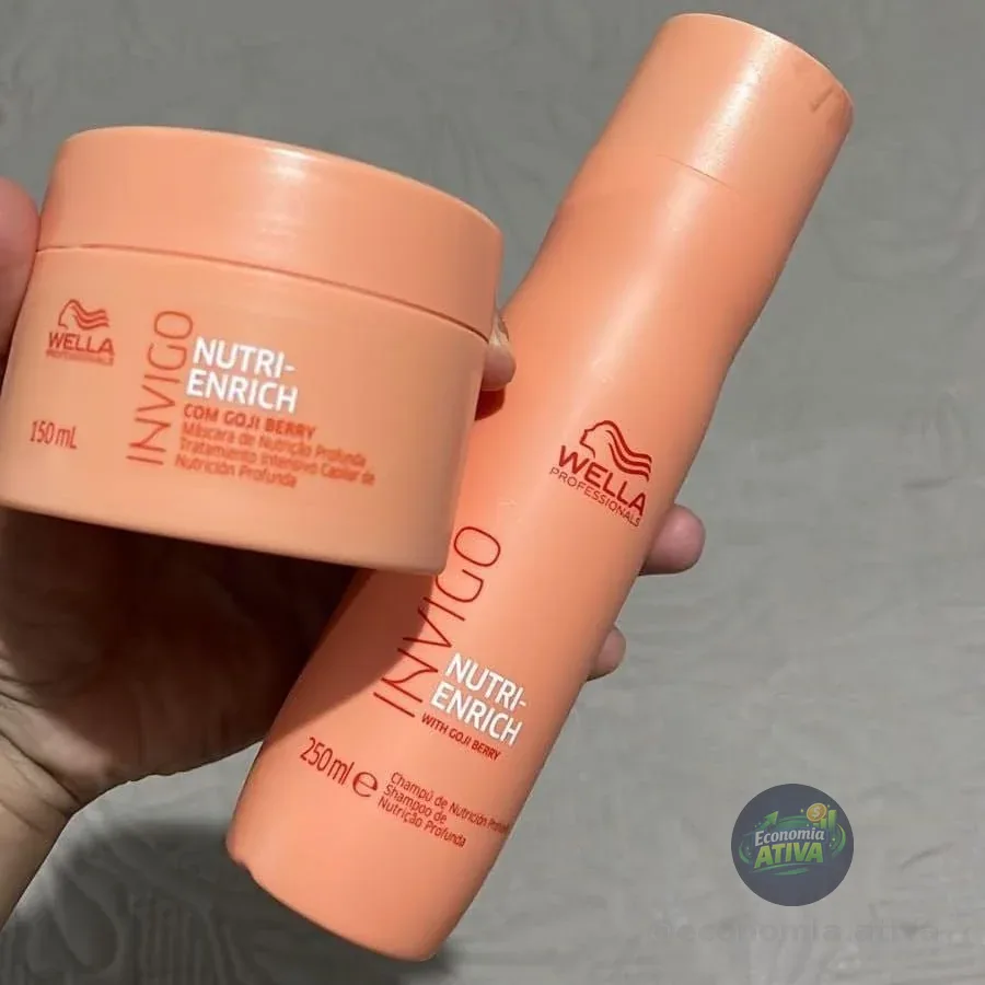 Kit Wella Professionals Invigo Nutri-Enrich (Shampoo e Máscara)