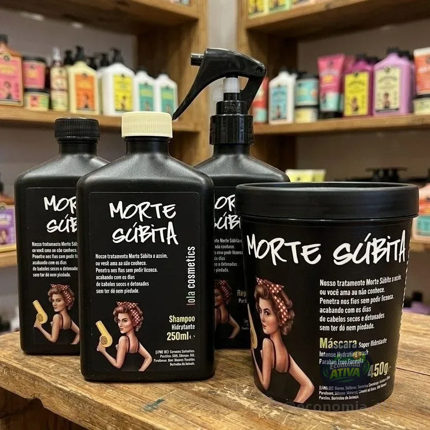 Kit 4 Produtos Morte Súbita Lola Cosmetics