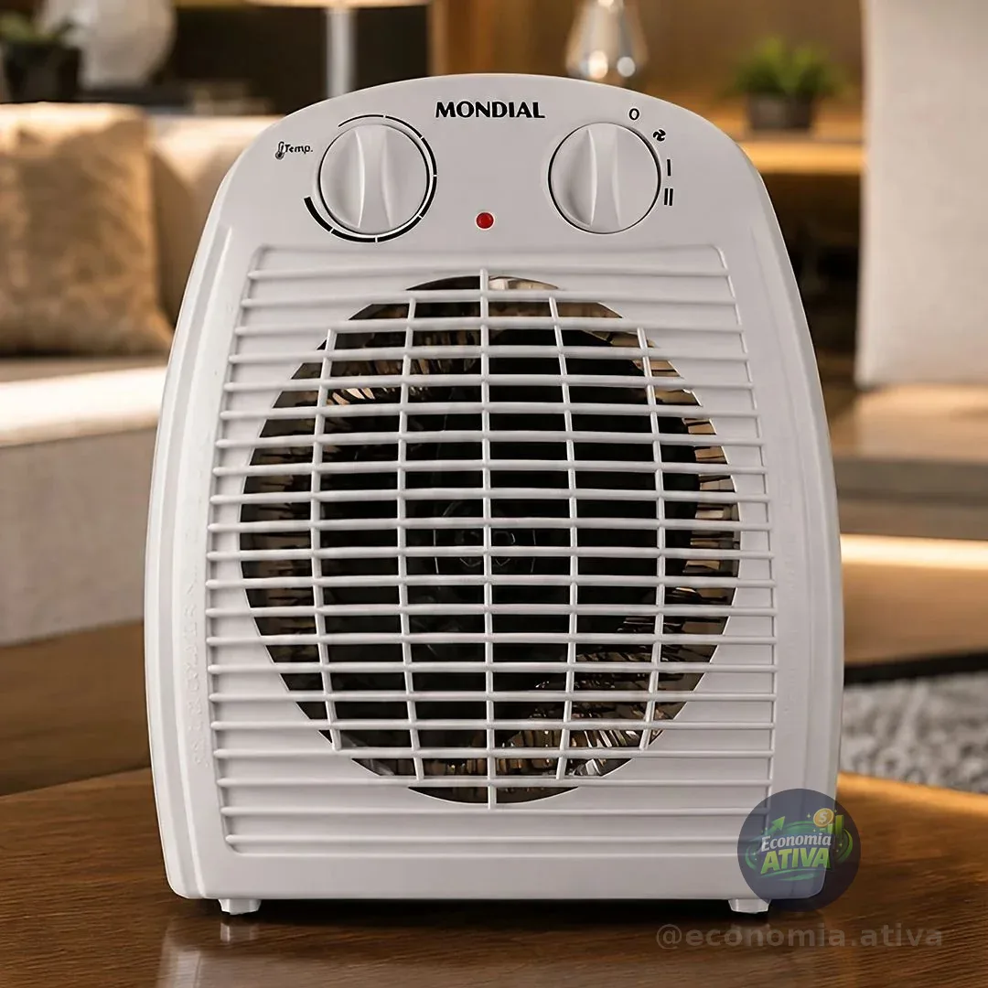 Aquecedor A Ar, Mondial 1500W A-08 220V