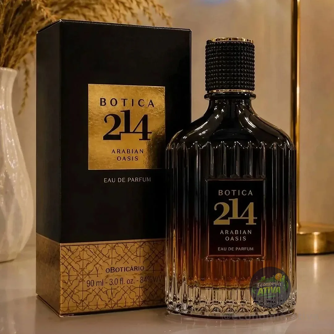 O Boticário Botica 214 Arabian Oasis Edp Masculino 90ml