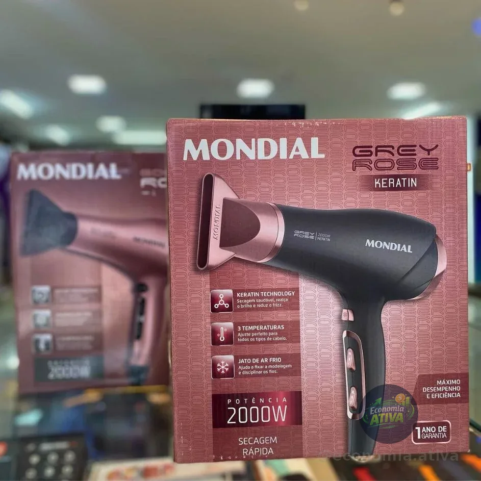 Secador de Cabelos Mondial 2000W - SCN-11 127V