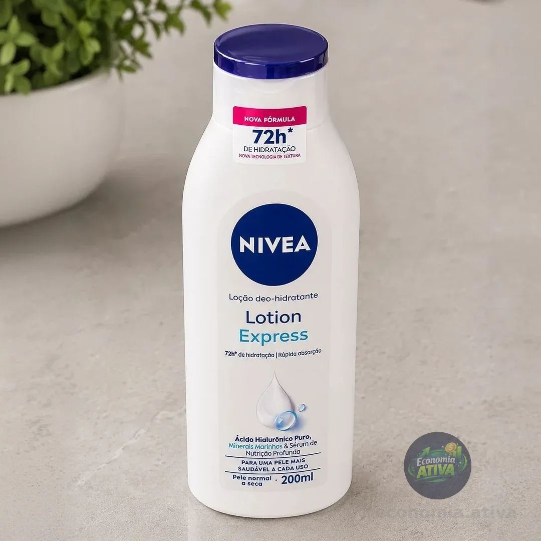NIVEA Loção Hidratante Corporal Lotion Express 200ml