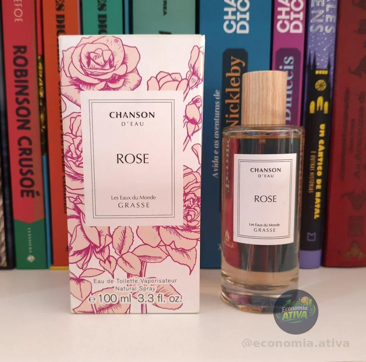 CHANSON D'EAU Perfume Rose Eau de Toilette Feminino 100ml