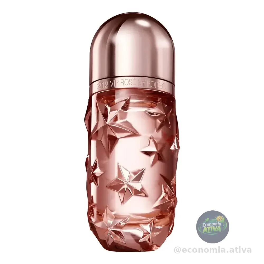 Perfume Feminino 212 VIP Rosé NY Rodeo Carolina Herrera EDP 80ml
