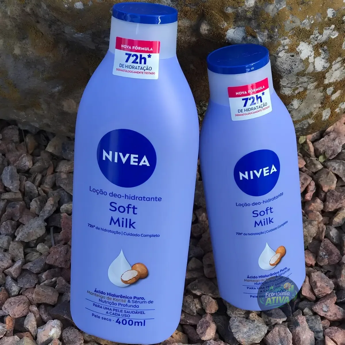 NIVEA Loção Deo-Hidratante Soft Milk 400ml