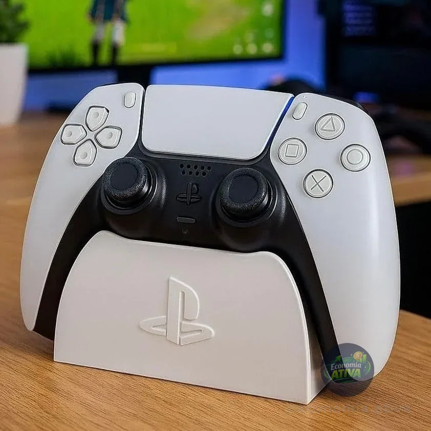 Controle Joystick Sem Fio Sony Playstation Dualsense Branco