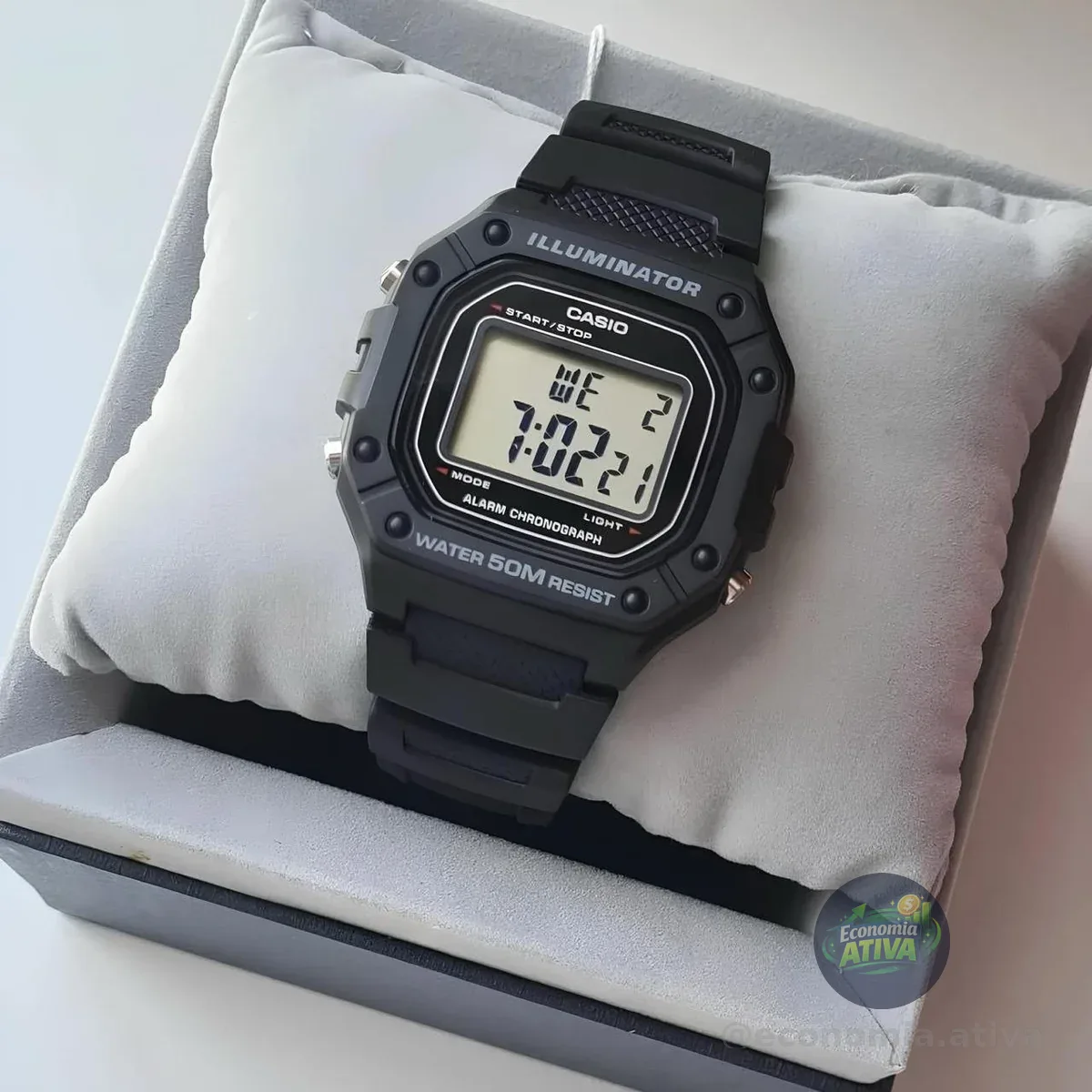 Relógio De Pulso Casio Youth W-218H-1AV