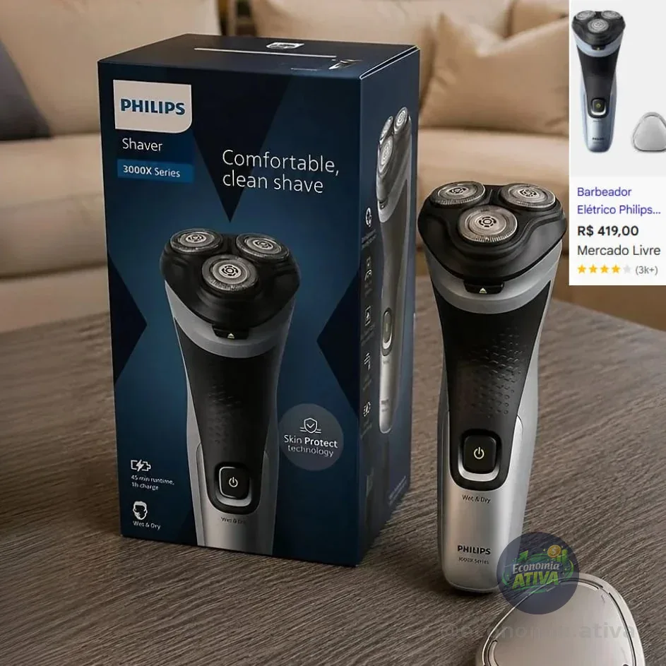Barbeador Elétrico Philips Comfort Cut X3063/00