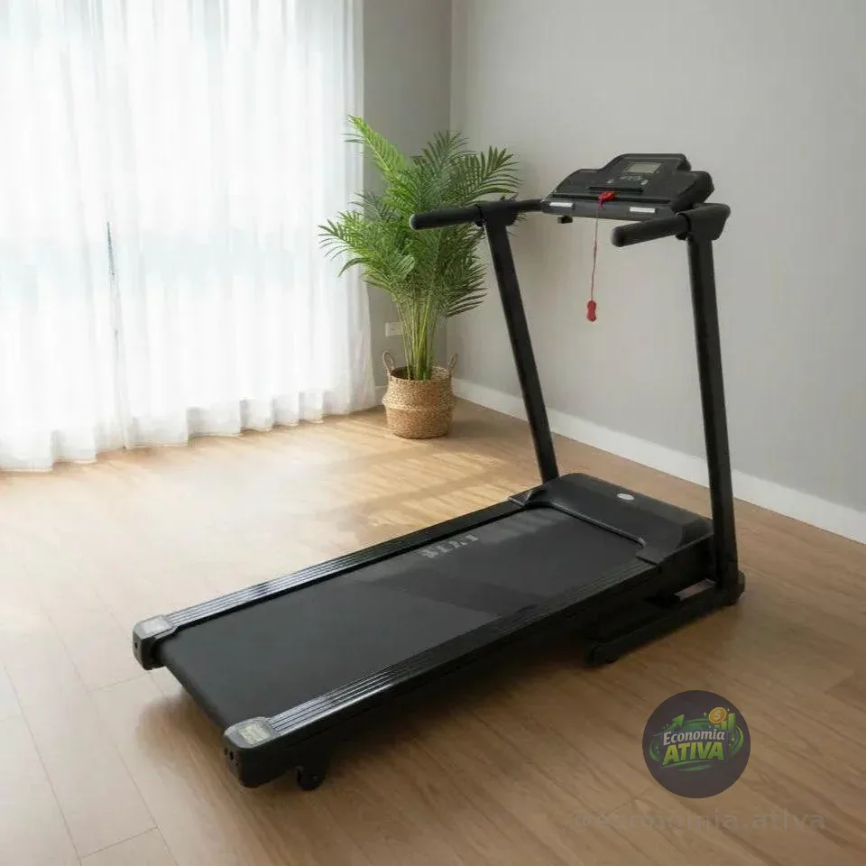 Esteira Elétrica Ergométrica Bivolt Ginastica Wct Fitness Cor Preto