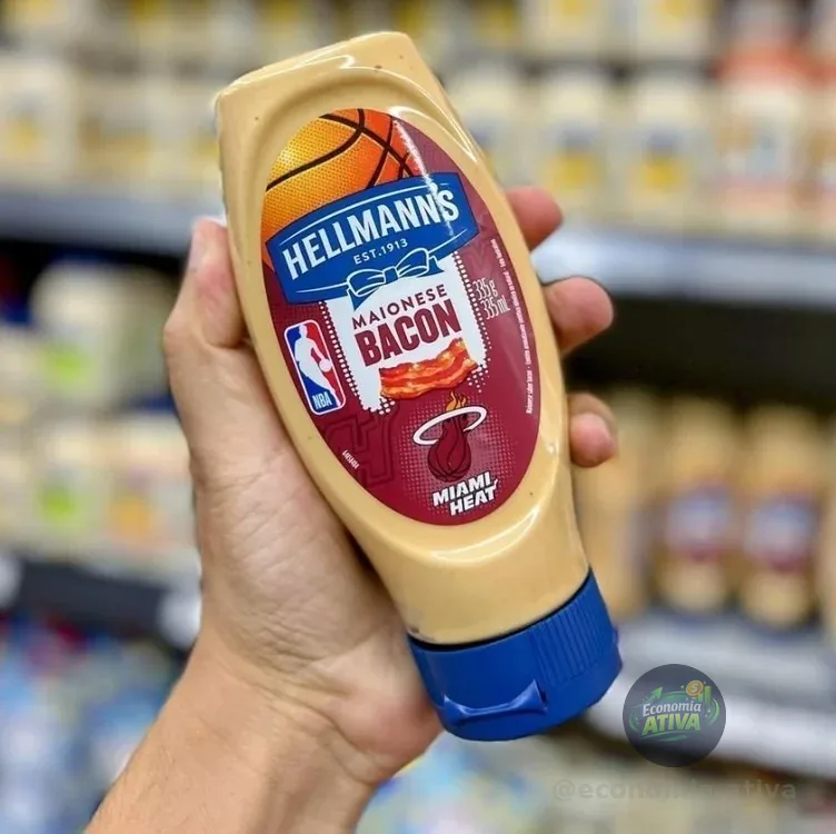 Hellmann's Maionese Bacon 335g