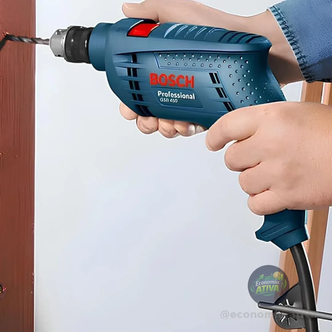 Furadeira de Impacto Bosch GSB 450 RE 450W 220V