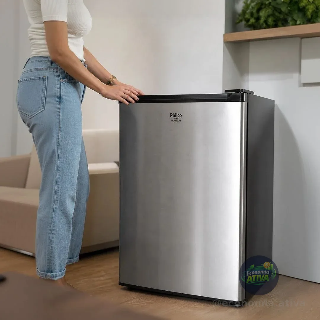 Frigobar, Ph85 Platinum, 68L Prata 220v, Philco