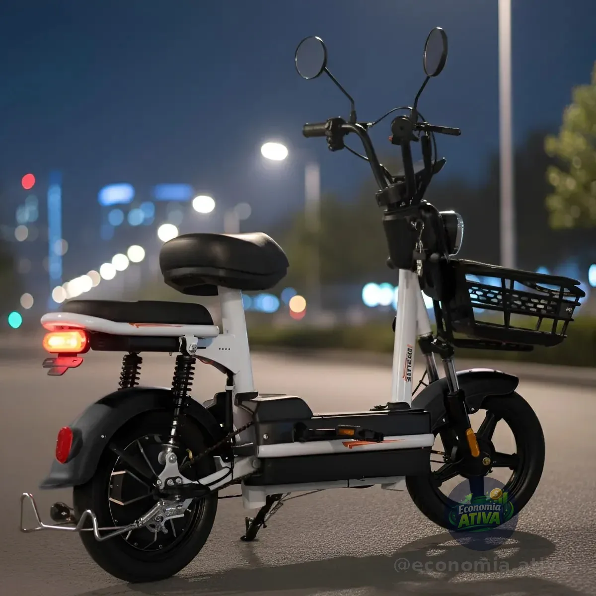 Bicicleta Elétrica 500w 48v Scooter Bikelete Sem Cnh 60km/h