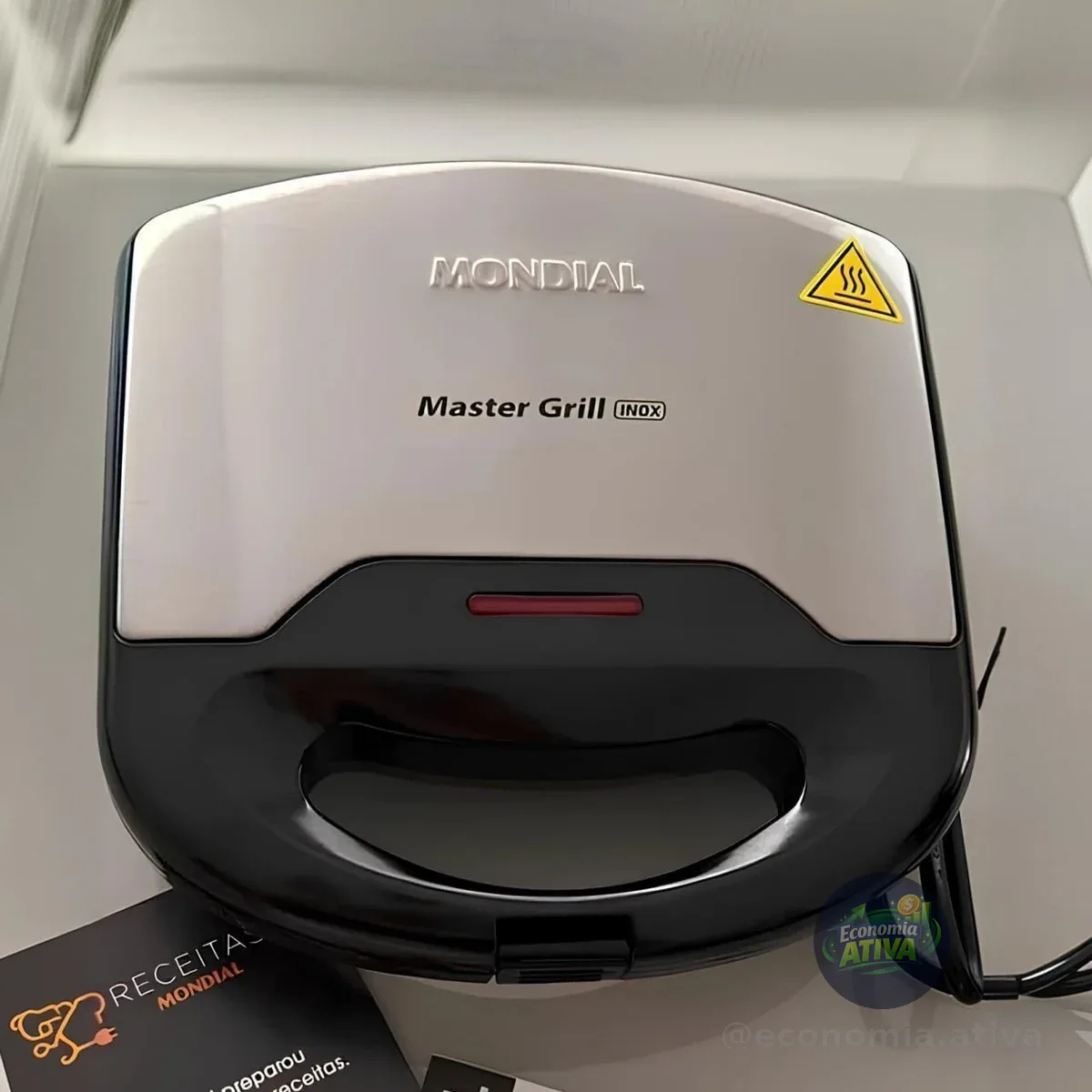 Sanduicheira Mondial Master Grill Mondial 750W S-20 127V