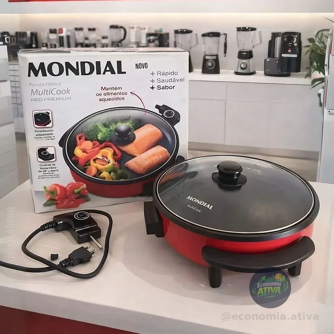 PANELA ELETRICA GRILL PE-28 127V/60Hz,