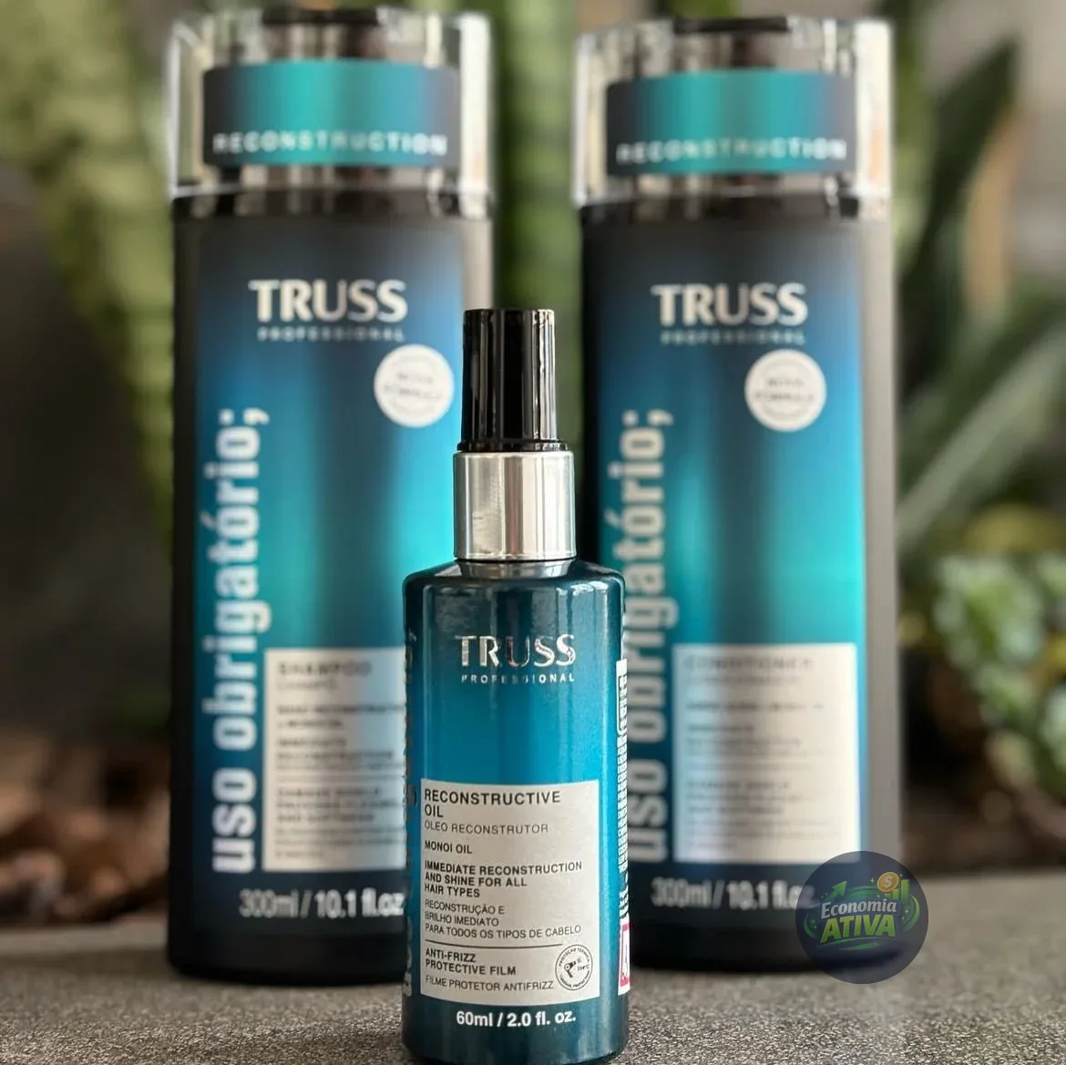 Kit Truss Uso Obrigatório Reconstruction Oil (3 Produtos)