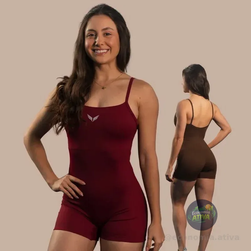 Macaquinho Virginia Poli Zero Transparencia Fitness