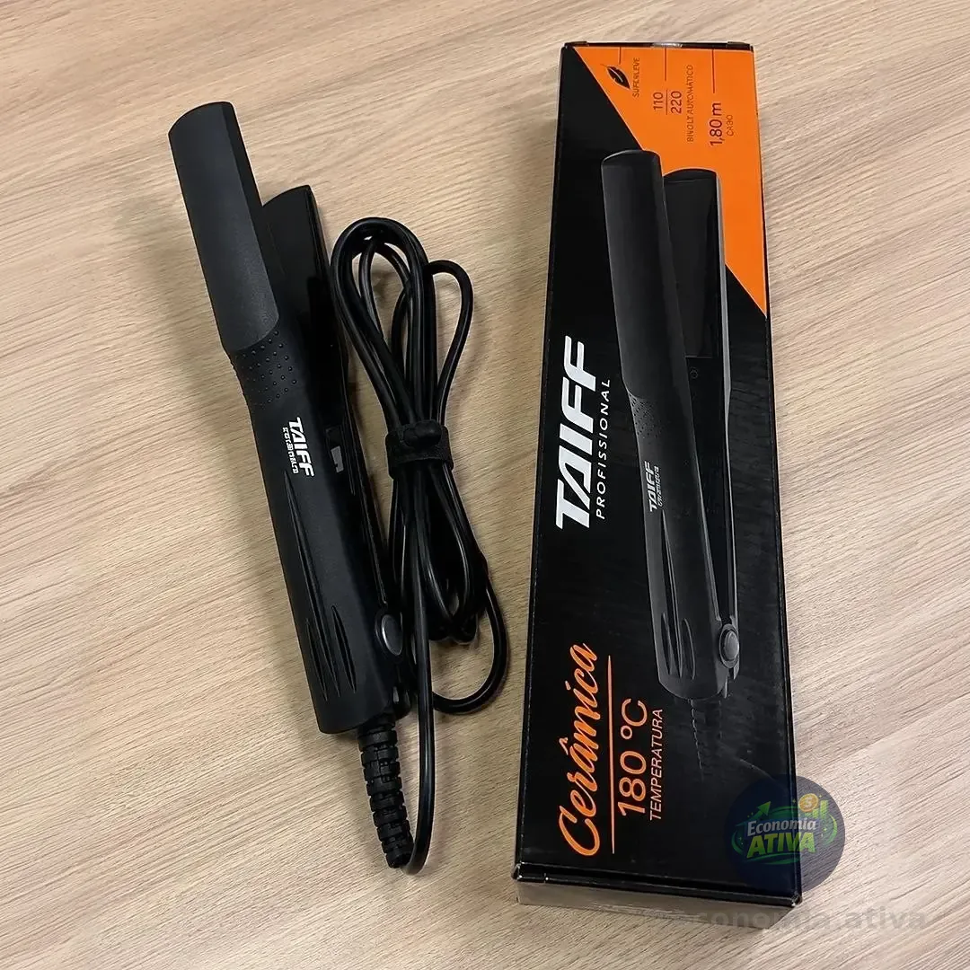 Chapa Taiff Cerâmica 180C Bivolt