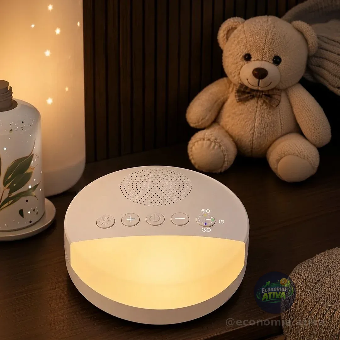 Aparelho De Som Bebês Ninar Relaxante Quarto Para Dormir