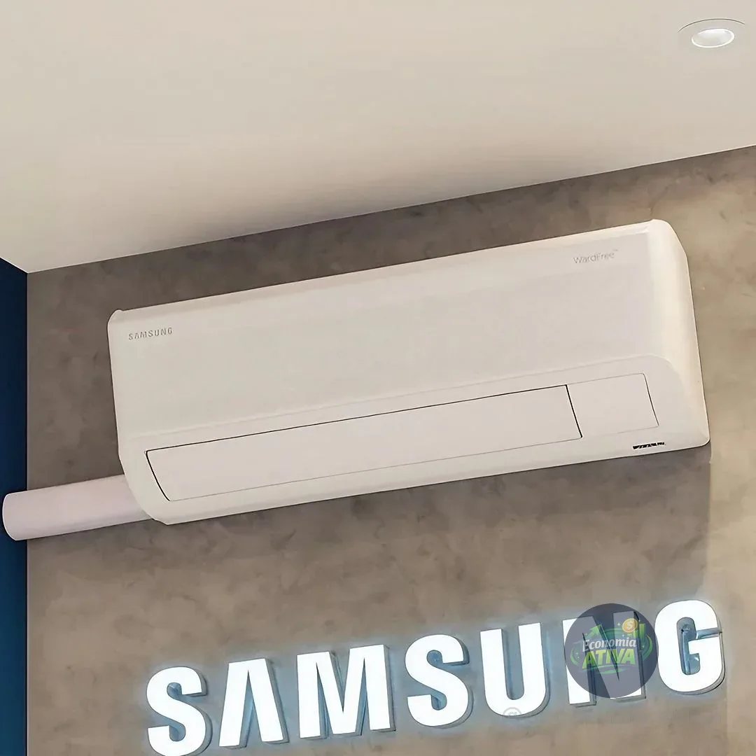 Ar-condicionado Split Inverter 9000 Btus Samsung Windfree Ai Wi-fi High Wall Só Frio