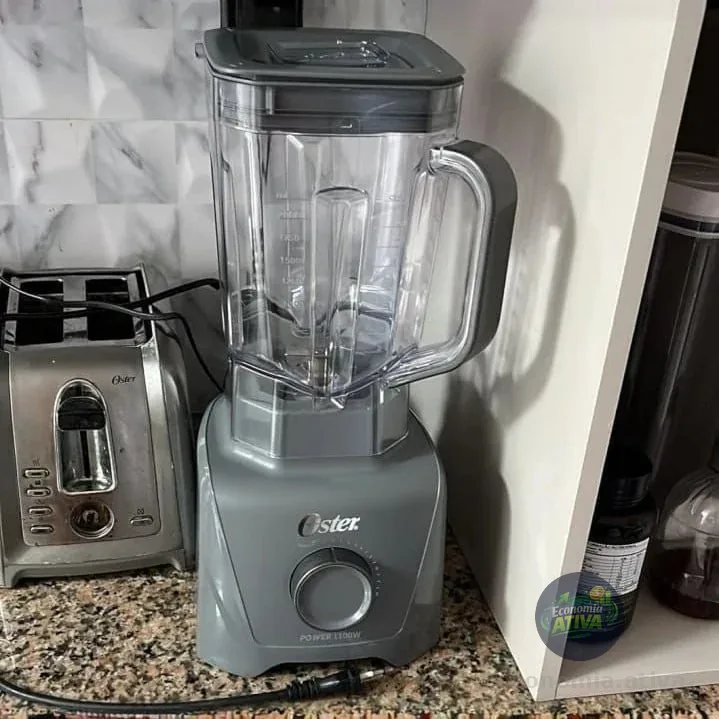 Liquidificador Oster 1100 Full 3,2L Cinza OLIQ606-127