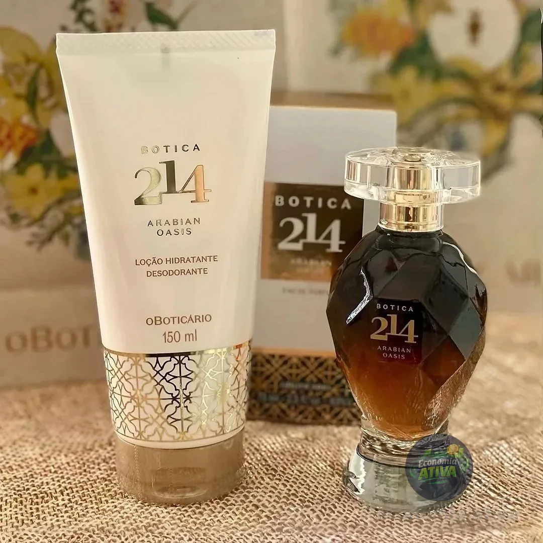 Combo Botica 214 Arabian Oasis Feminino: Eau De Parfum 75ml