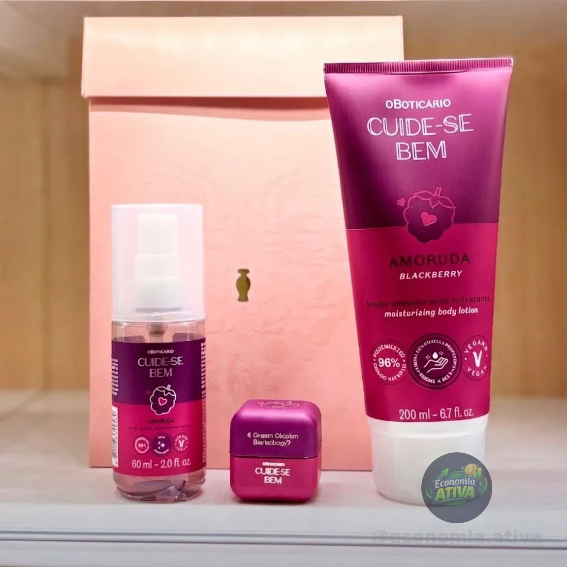 O Boticário Cuide-se Bem Amoruda Kit